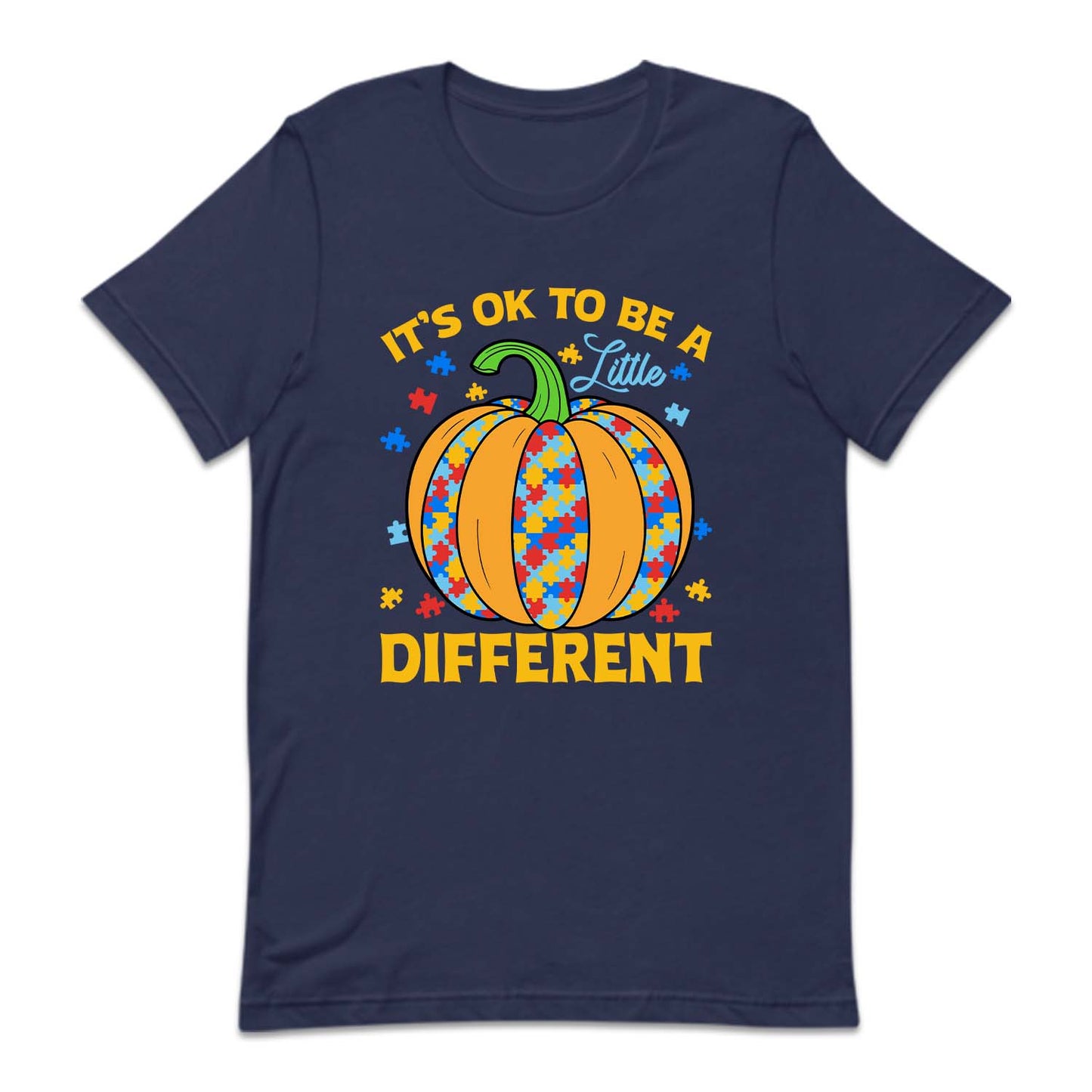 It's Ok To Be A Little Different Halloween Autism Awareness | PRODUCT CODE: HLTKOBALTD