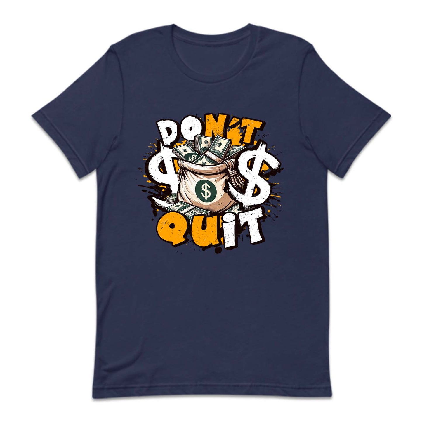 Don't Quit Money Bag Dream Chasers Inspirational Success | PRODUCT CODE: DTNQUMNBG