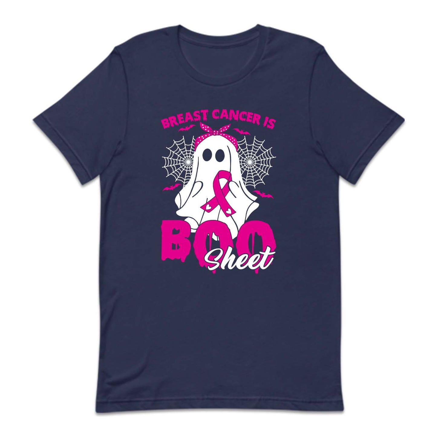 Breast Cancer Is Boo Sheet Halloween Spooky Cancer Awareness | PRODUCT CODE: BRTCNRBSHT