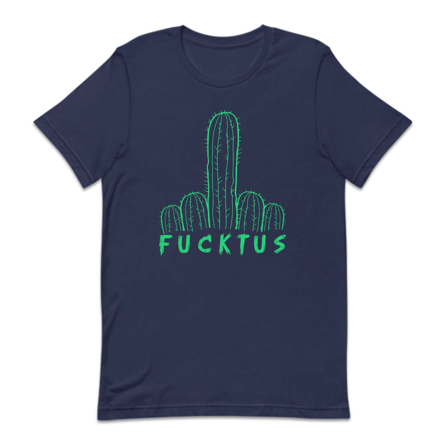 Fucktus Funny Middle Finger Cactus Sarcastic Plant Lover | PRODUCT CODE: FCTNYMDLC
