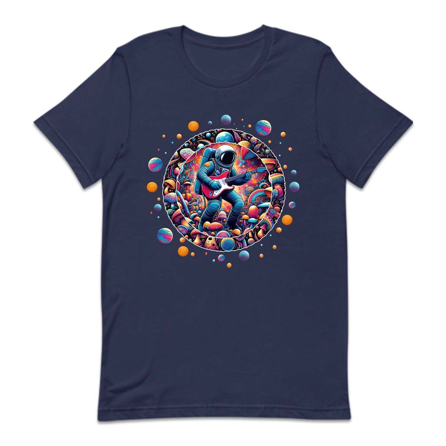 Psychedelic Astronaut Playing Guitar | PRODUCT CODE: ASTRPSDYLG