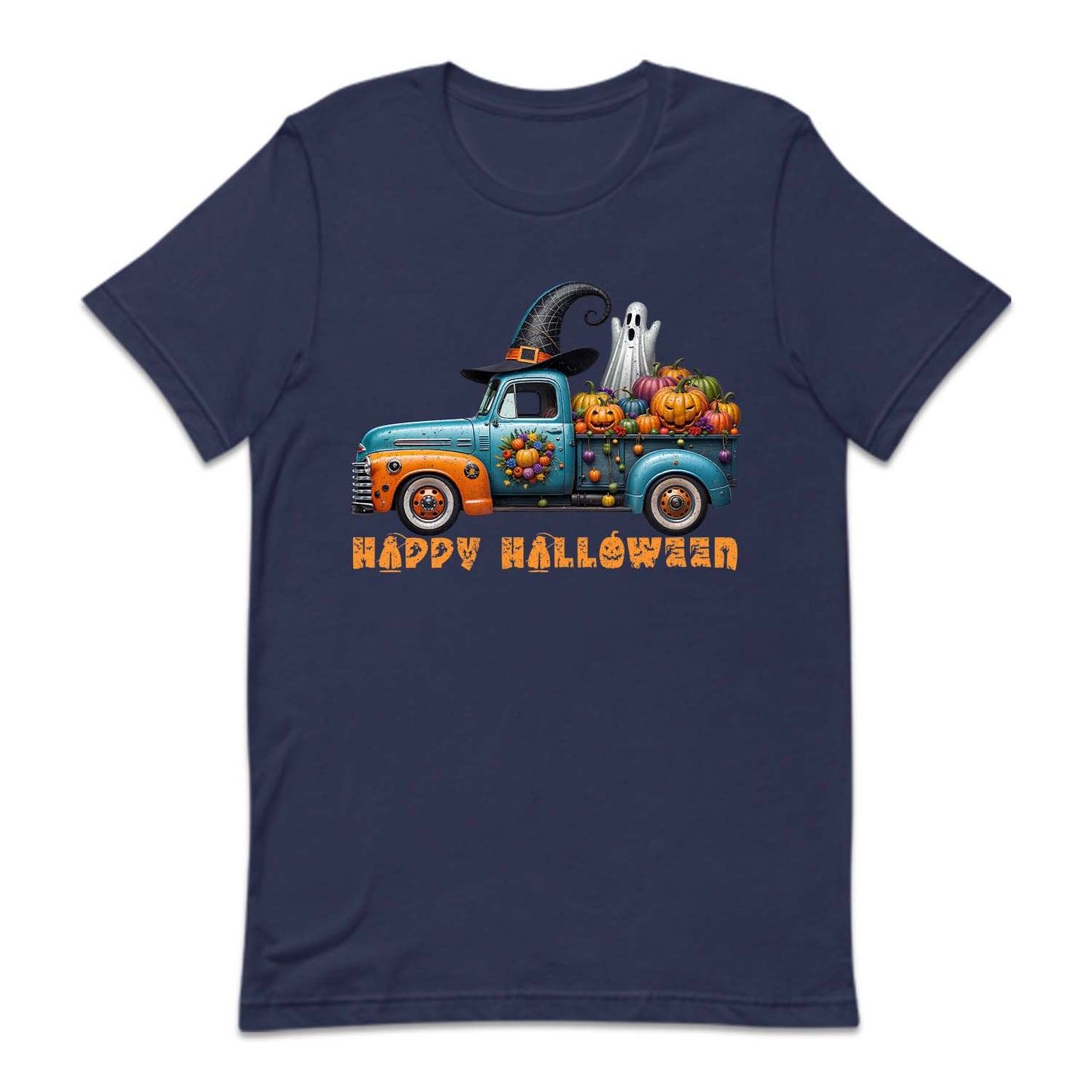 Halloween Pickup Truck Boo Ghost Pumpkins | PRODUCT CODE: HLPCKPUCK