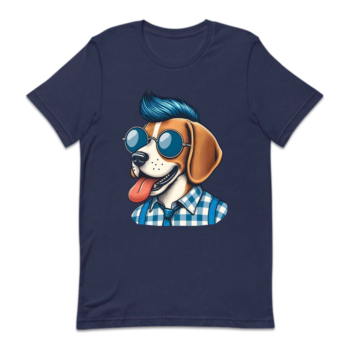 Beagle Punk Dog with Sunglasses Spiked Hair | PRODUCT CODE: BGLEDOPNK