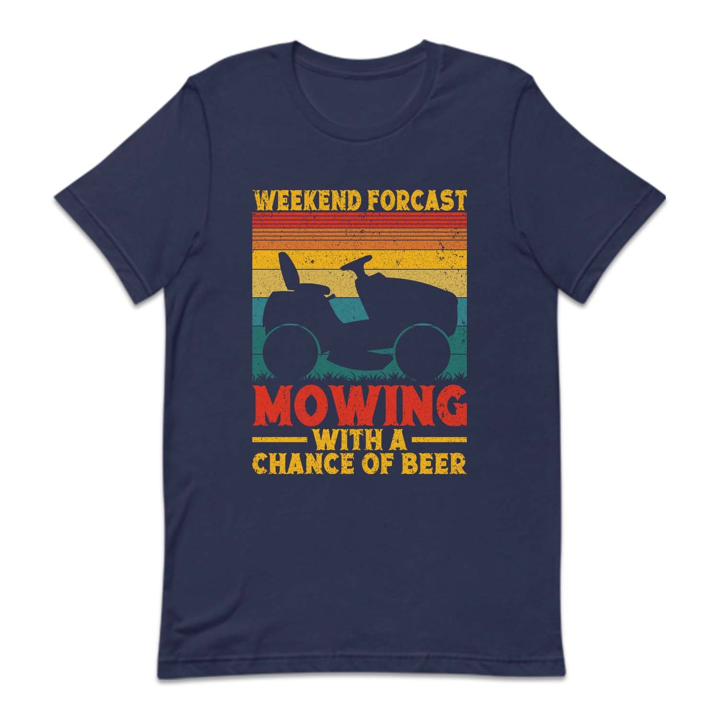 Landscaper Weekend Forecast Lawn Mowing Chance Of Beer | PRODUCT CODE: WKNDFRCTSLW