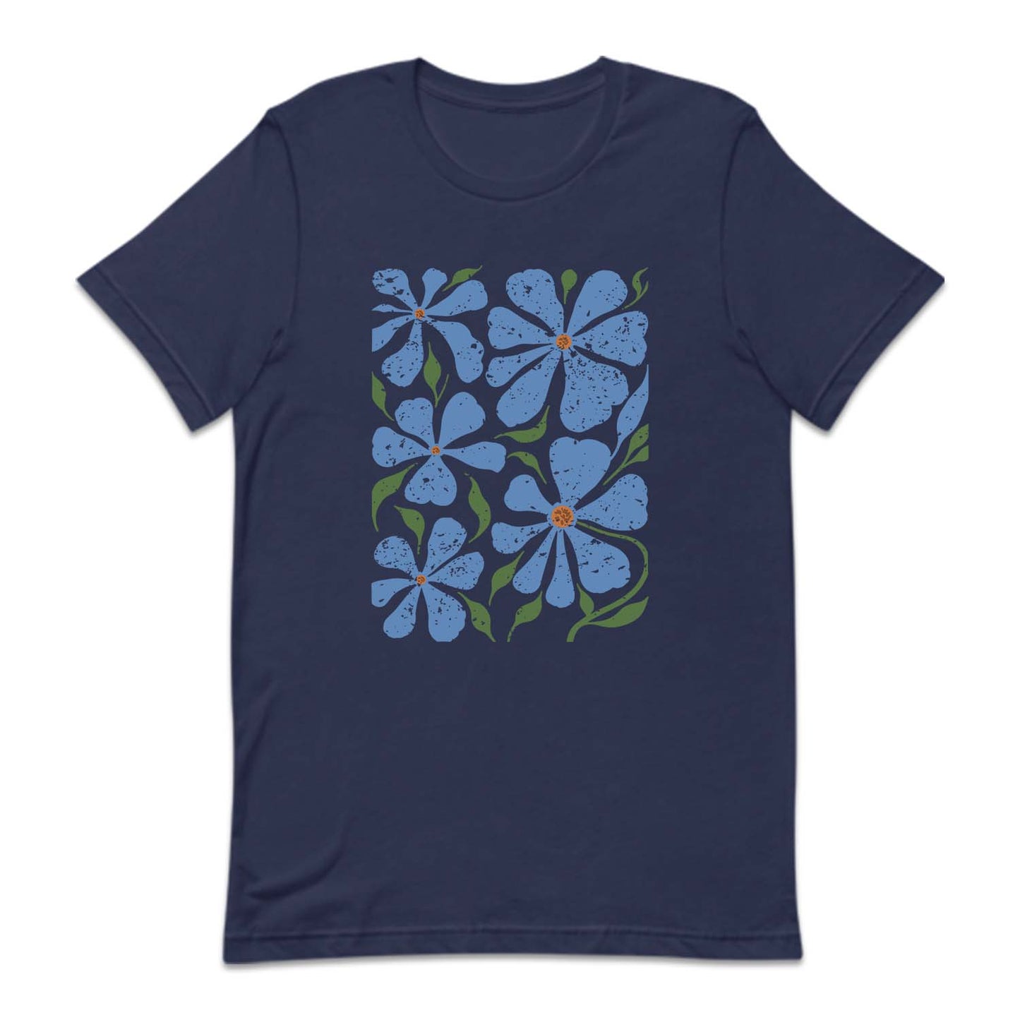 Vintage Floral Boho Blue Daisy Flowers | PRODUCT CODE: DSYFLORBH