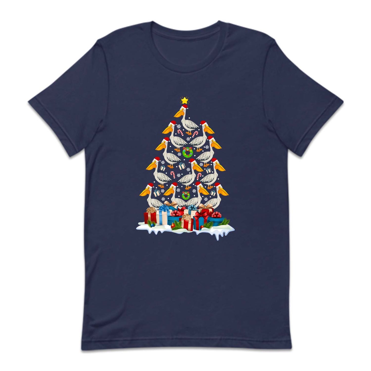 Pelican Christmas Tree Xmas Santa Bird Holiday Festive | PRODUCT CODE: PLCHERTSNB