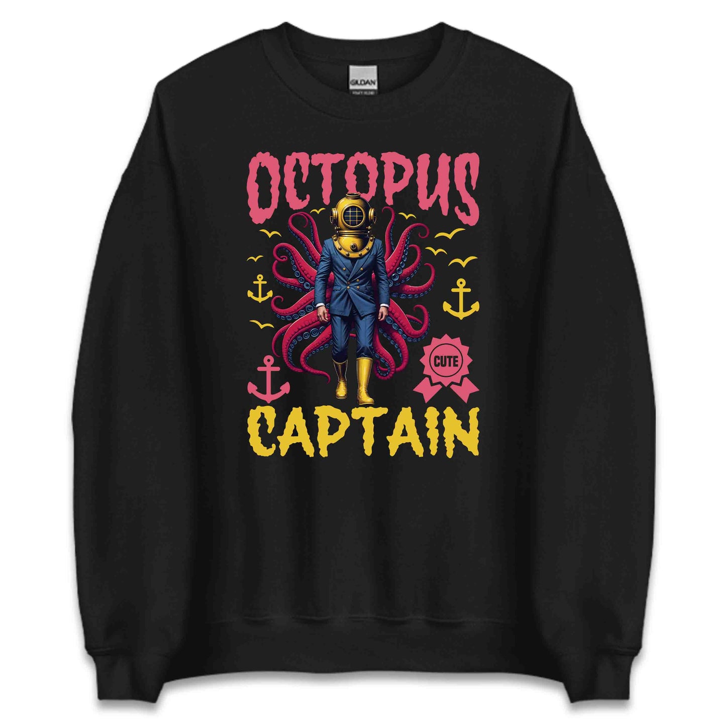 Octopus Captain Nautical Deep Sea Diver Helmet with Tentacles | PRODUCT CODE: OCTPUNALCDPS