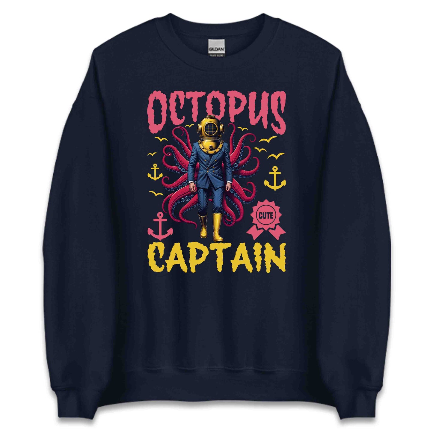Octopus Captain Nautical Deep Sea Diver Helmet with Tentacles | PRODUCT CODE: OCTPUNALCDPS