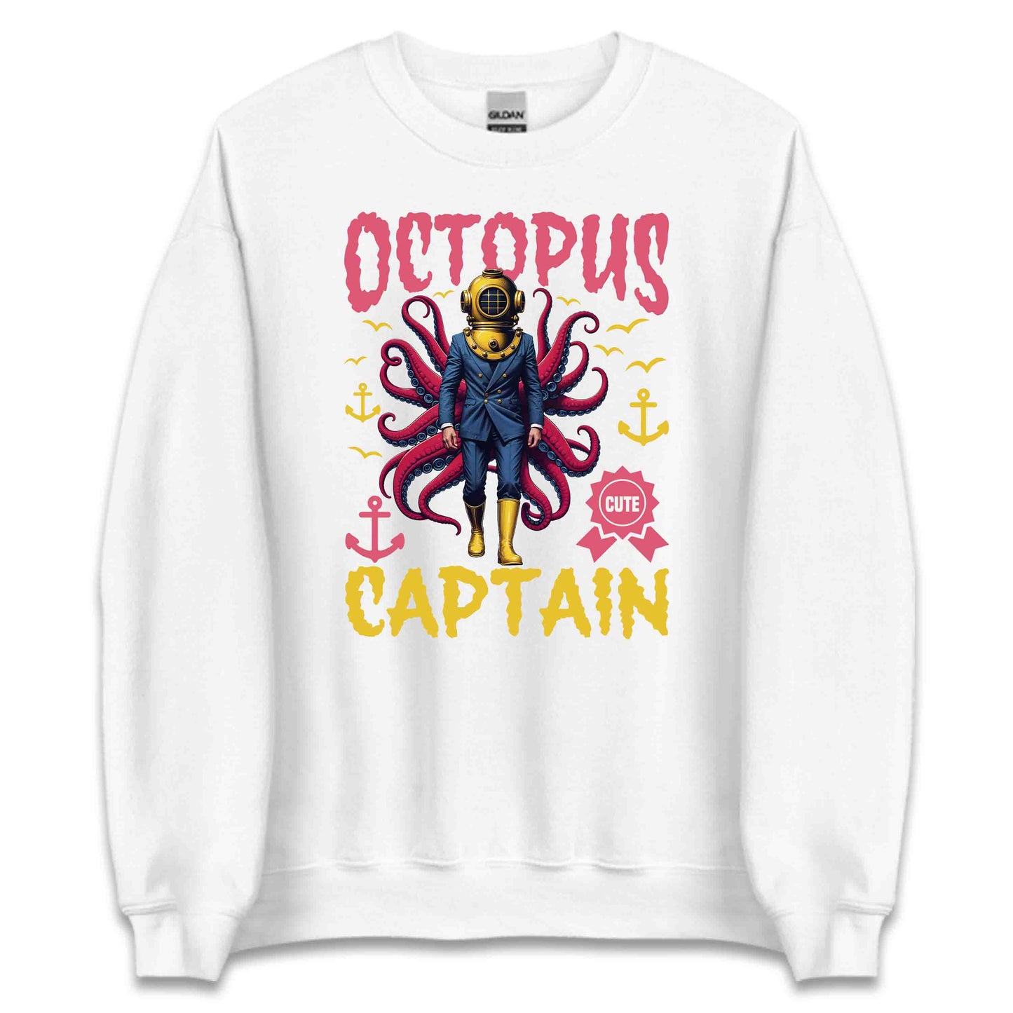 Octopus Captain Nautical Deep Sea Diver Helmet with Tentacles | PRODUCT CODE: OCTPUNALCDPS