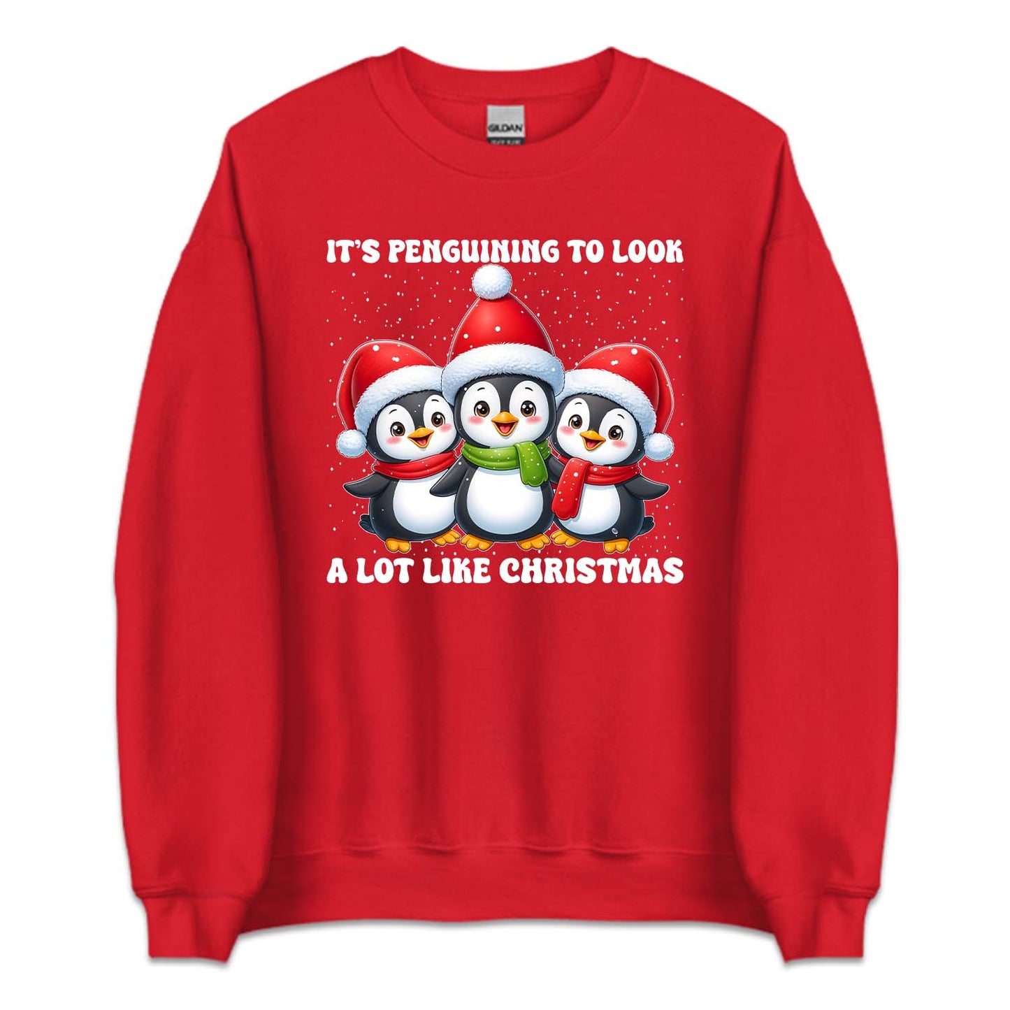 Penguin Xmas It's Penguining to Look A Lot Like Christmas | PRODUCT CODE: PNGNCHRXMS