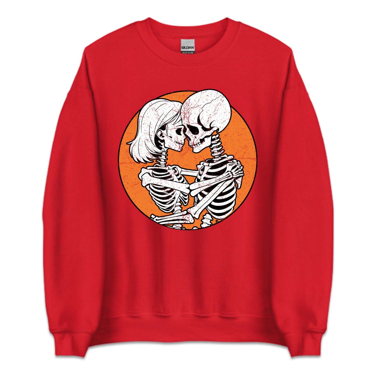 Eternal Love Skeletons Halloween Romantic Gothic Skeleton Couple | PRODUCT CODE: ETLVSKHGWN
