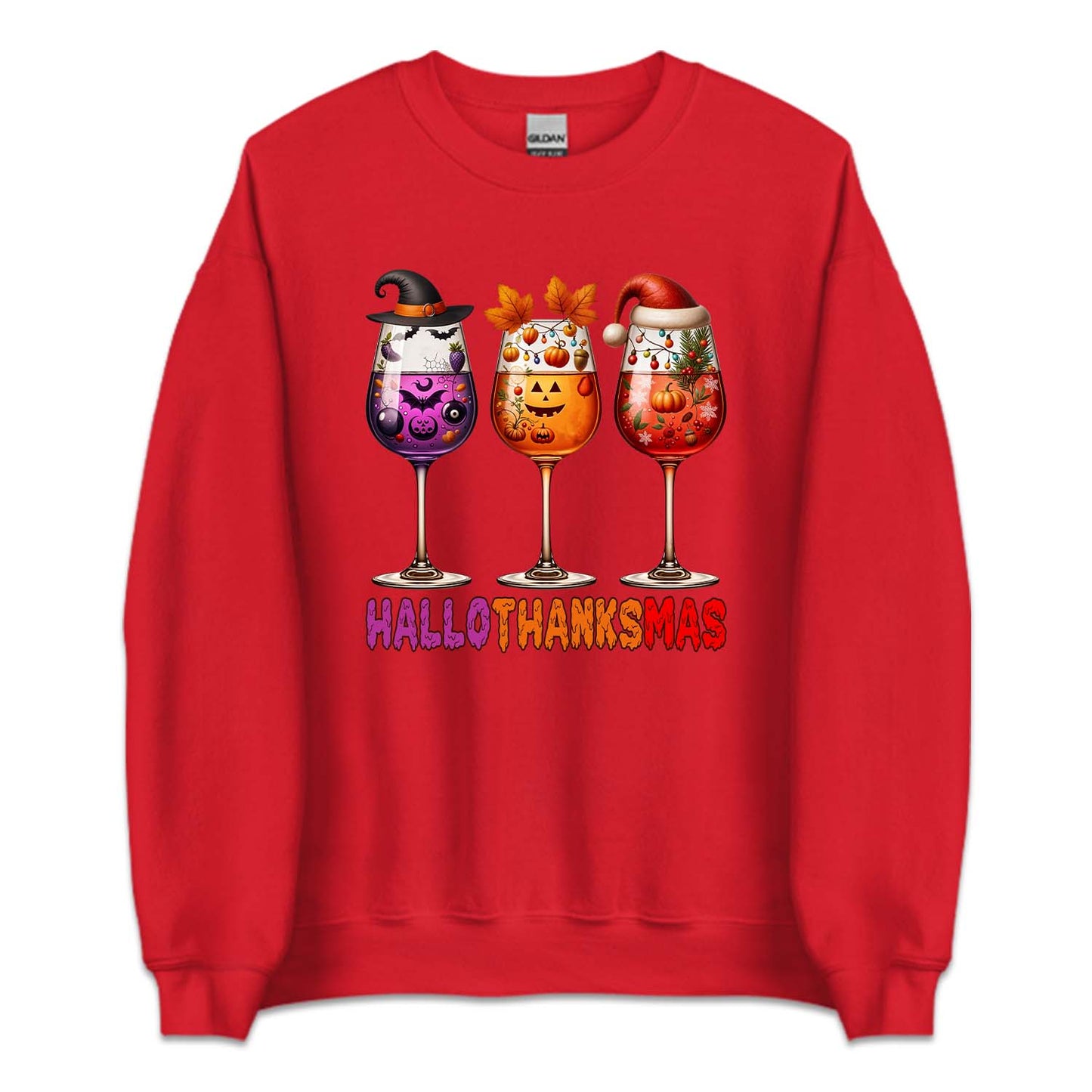 Happy HalloThanksMas Wine Halloween | PRODUCT CODE: HPLOTKMSW