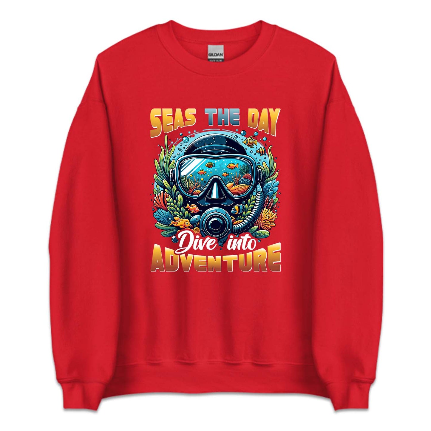 Seas the Day Dive Into Adventure Scuba Diving | PRODUCT CODE: SASDYINAVT
