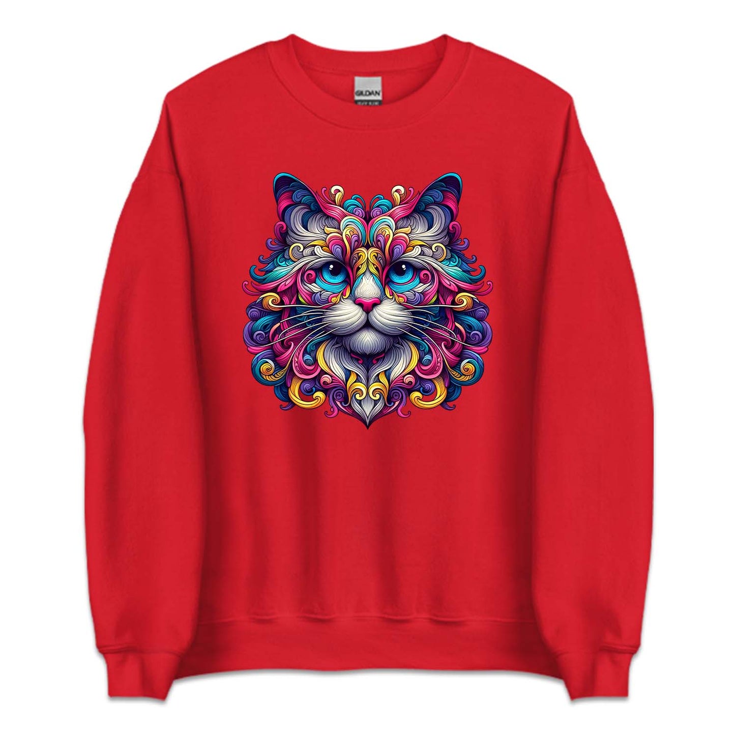 Psychedelic Colorful Ragdoll Cat | PRODUCT CODE: RGDLOSPYH