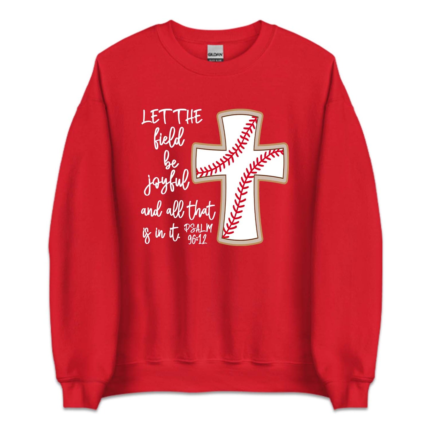 Christian Baseball Cross Bible Verse | PRODUCT CODE: CHRBSLVRG