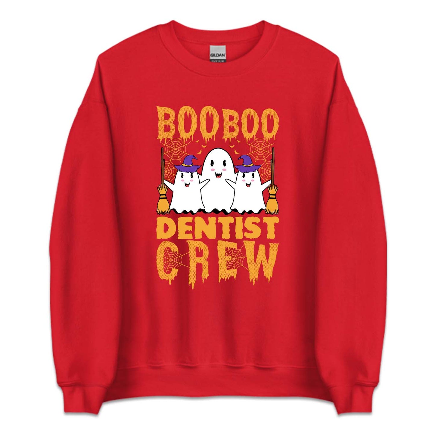 Boo Dentist Crew Halloween Spooky Dental Humor | PRODUCT CODE: BDNSTCWRH
