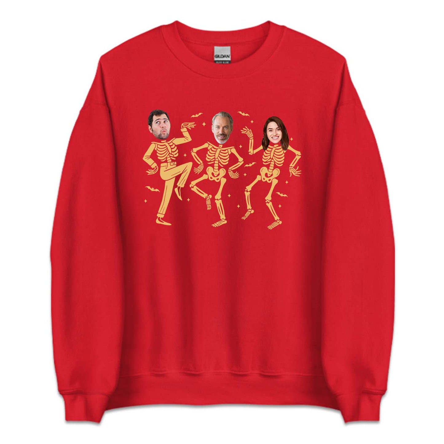 Personalized Dancing Skeletons Family Matching Halloween Party | PRODUCT CODE: CSTKLNSPHO