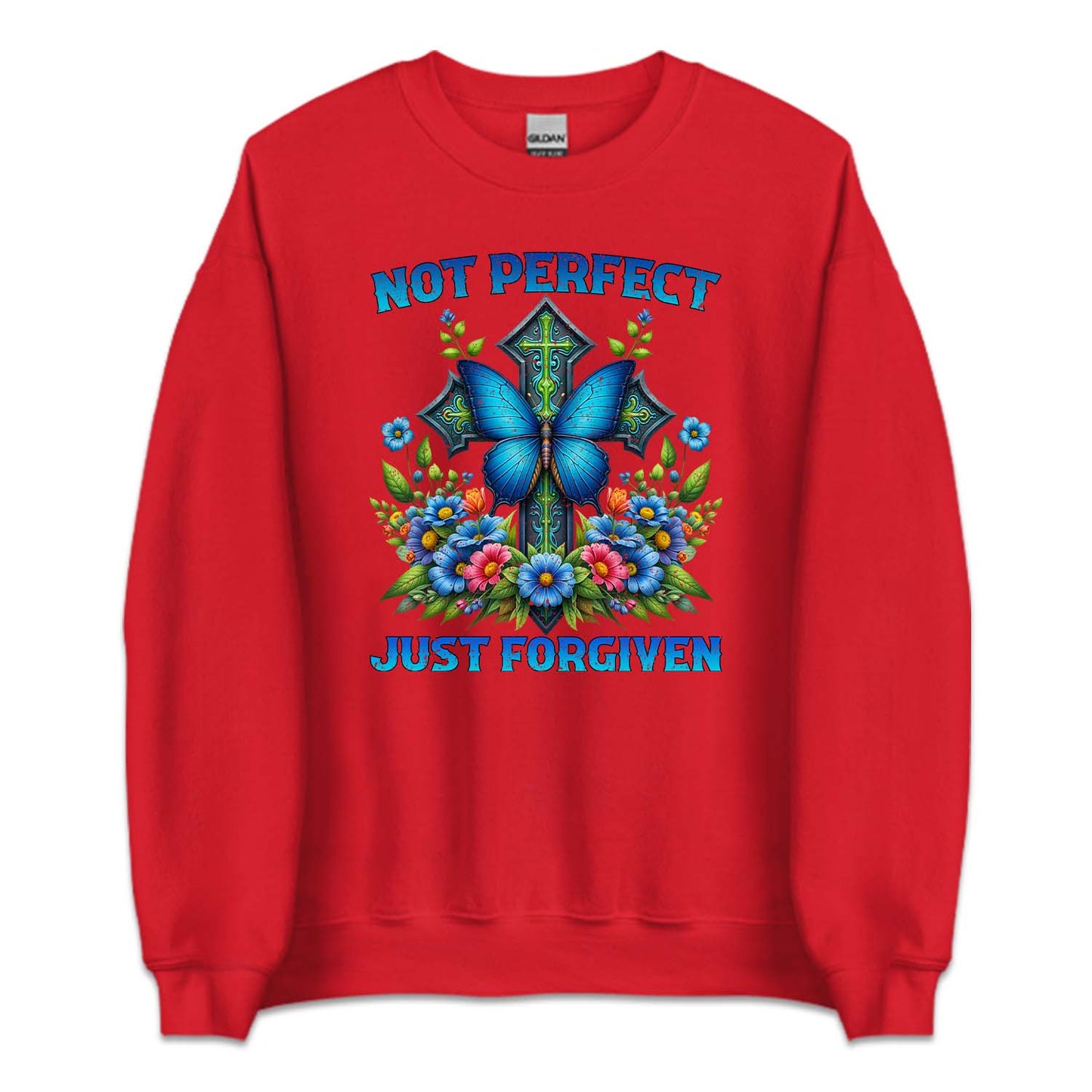 Not Perfect Just Forgiven Christian Cross | PRODUCT CODE: NTPRFJUFRG