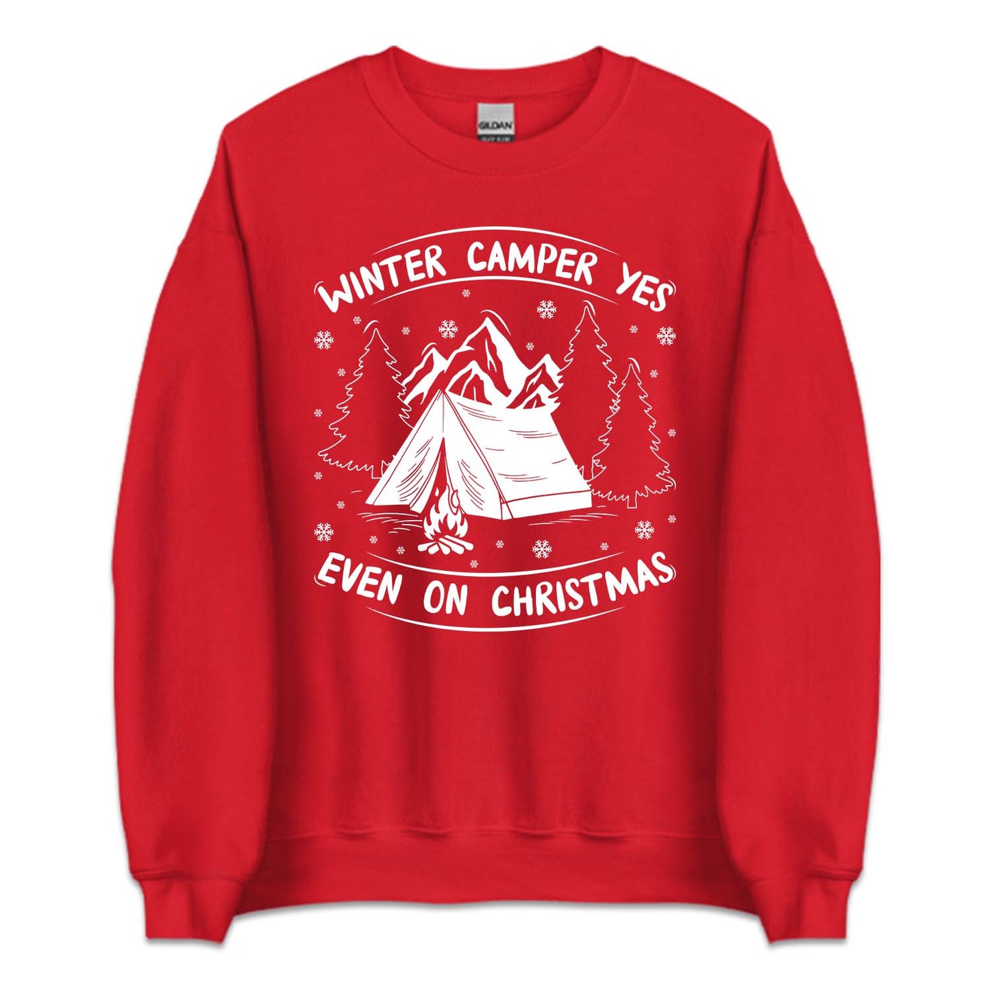 Winter Camper Yes Even On Christmas Cozy Holiday Xmas | PRODUCT CODE: WNTRCMRESNA