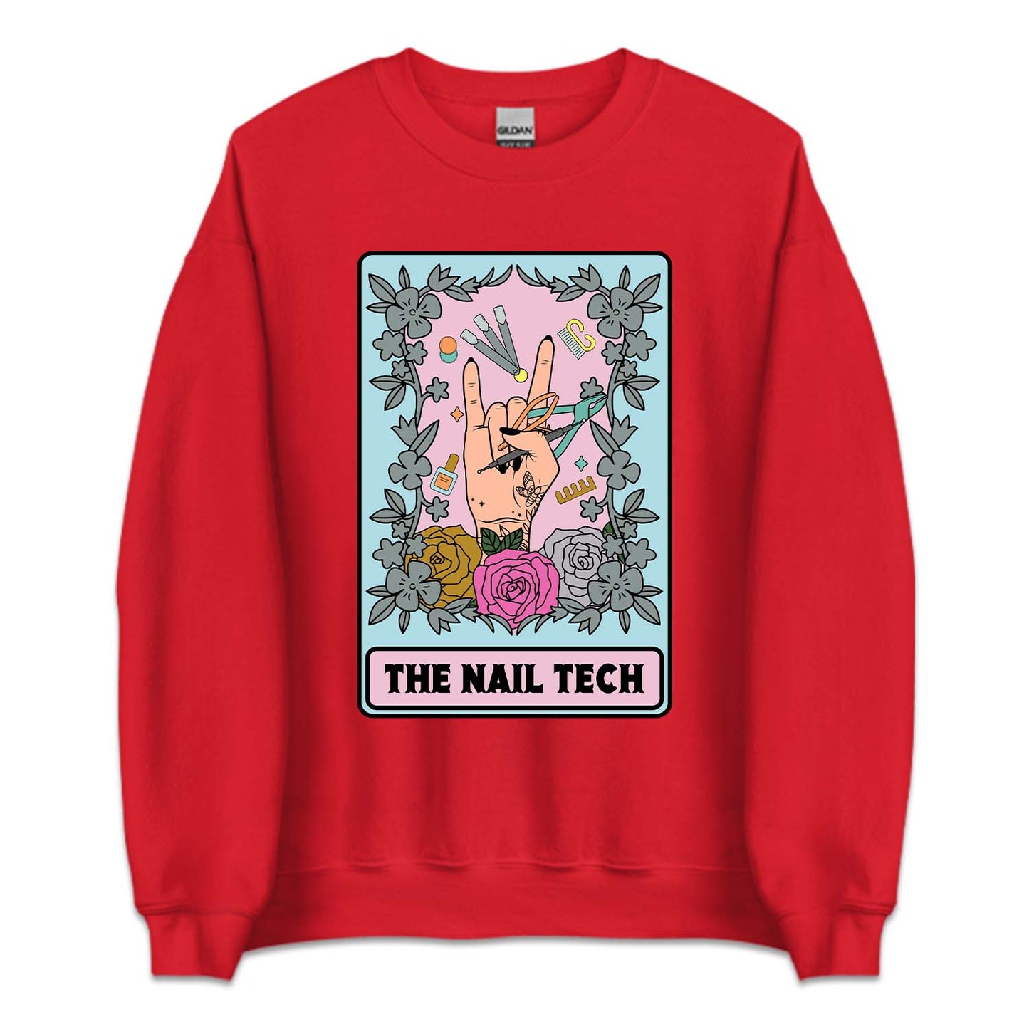 Nail Tech Tarot Card Mystic Artist | PRODUCT CODE: NLIATRCDA
