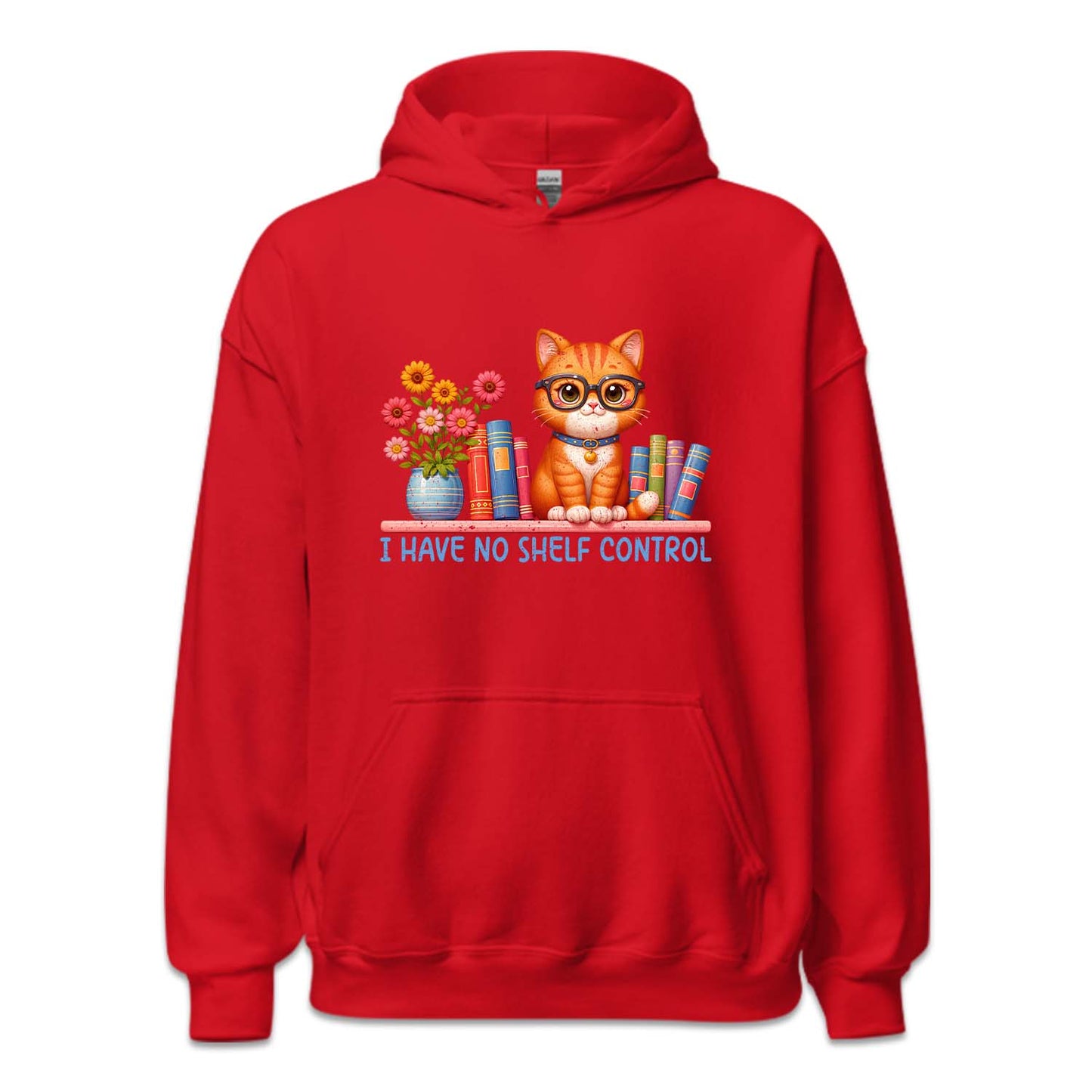 I Have No Shelf Control Cat and Books | PRODUCT CODE: HVNSHLFCN