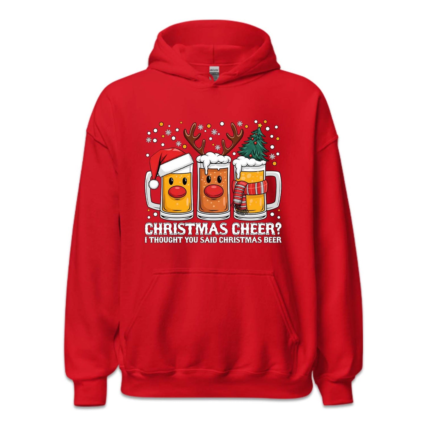 Christmas Cheer I Thought You Said Christmas Beer Xmas Beer Lover | PRODUCT CODE: CHRETGHUSDB