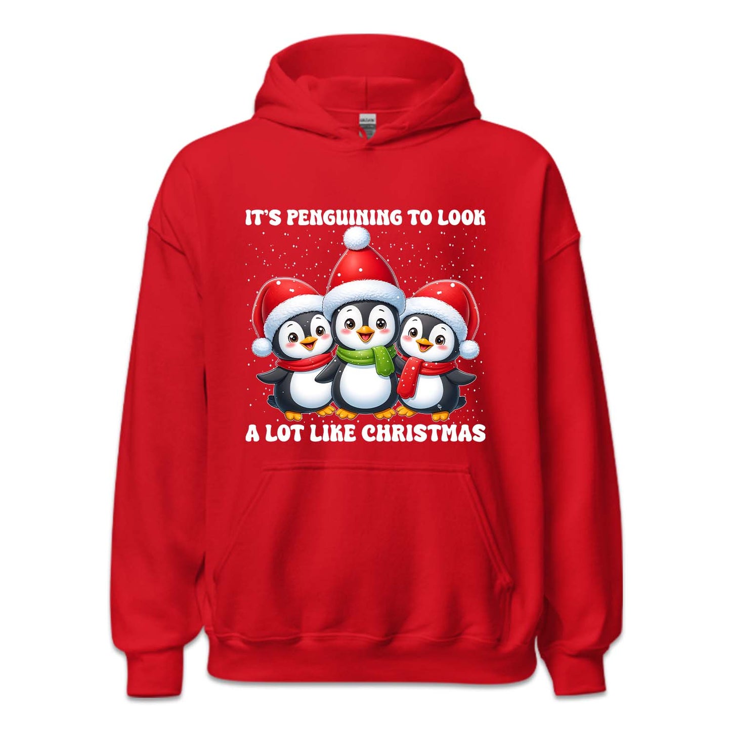 Penguin Xmas It's Penguining to Look A Lot Like Christmas | PRODUCT CODE: PNGNCHRXMS