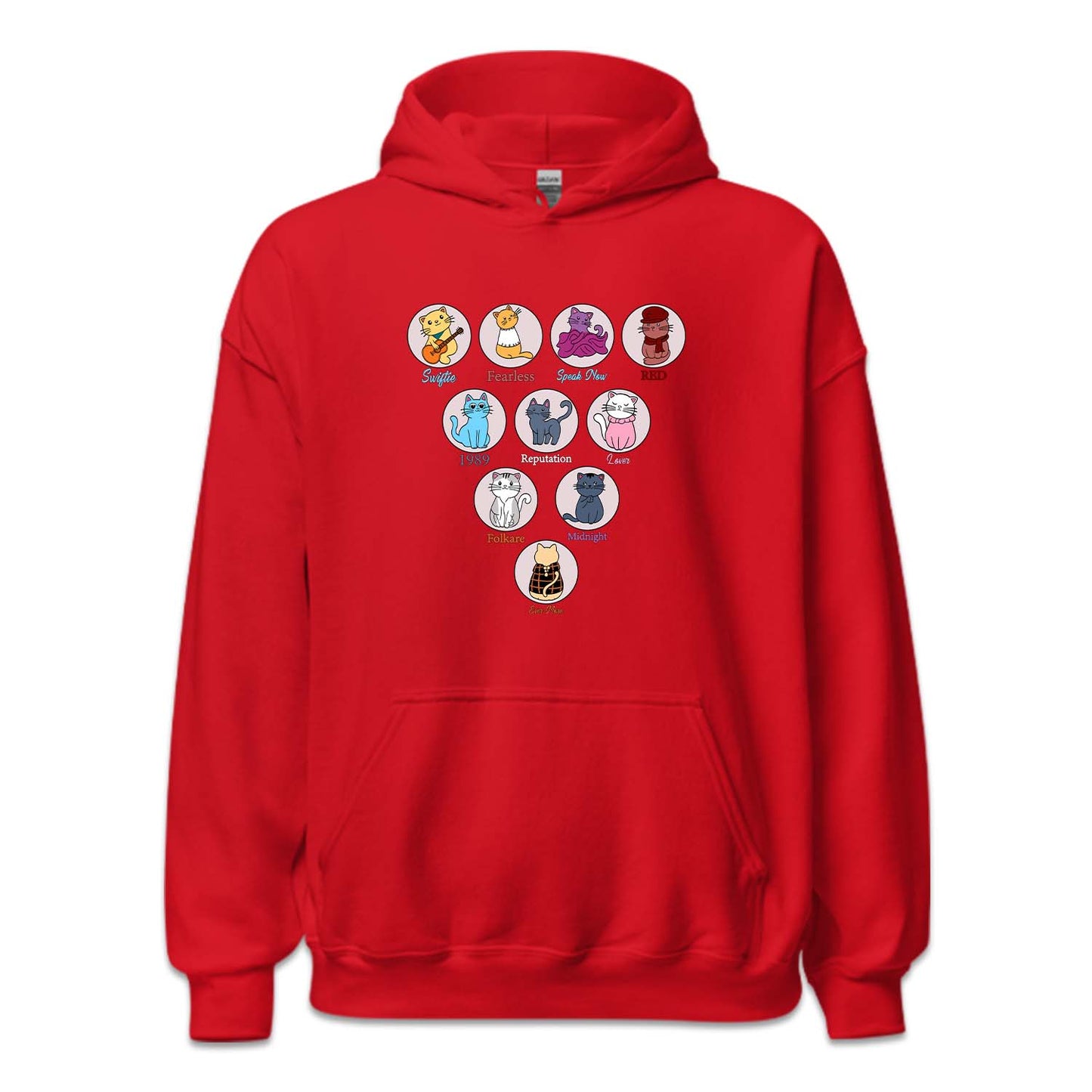Adorable Swiftie Cat Collection Retro Swiftie Merchandise | PRODUCT CODE: ADTYLSFTCL