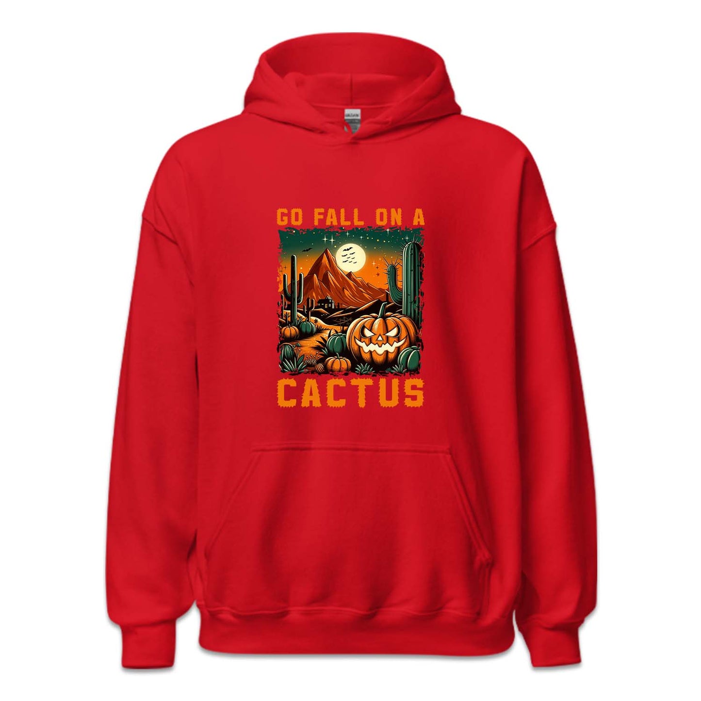 Go Fall On A Cactus Scary Pumpkin Western Halloween | PRODUCT CODE: GFLNOACTUP