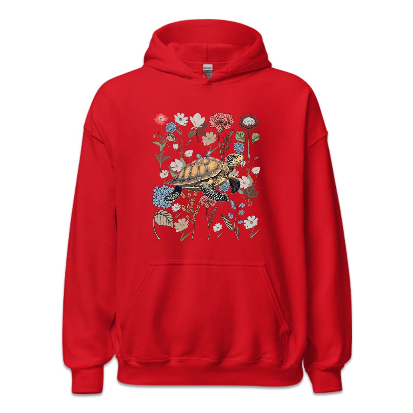 Vintage Floral Sea Turtle | PRODUCT CODE: VGTFLOSERT