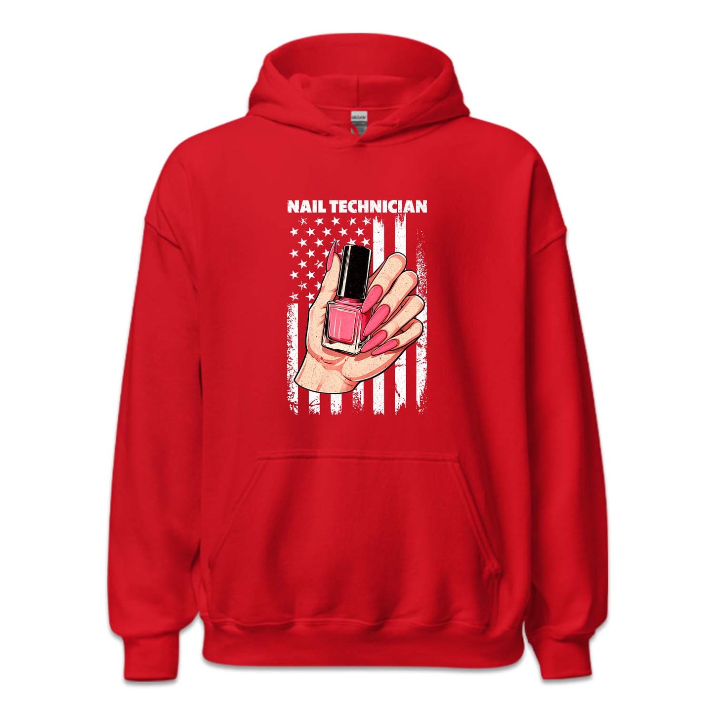 Nail Technician 4th Of July Nail Art American Flag | PRODUCT CODE: NLTCHAMRFL