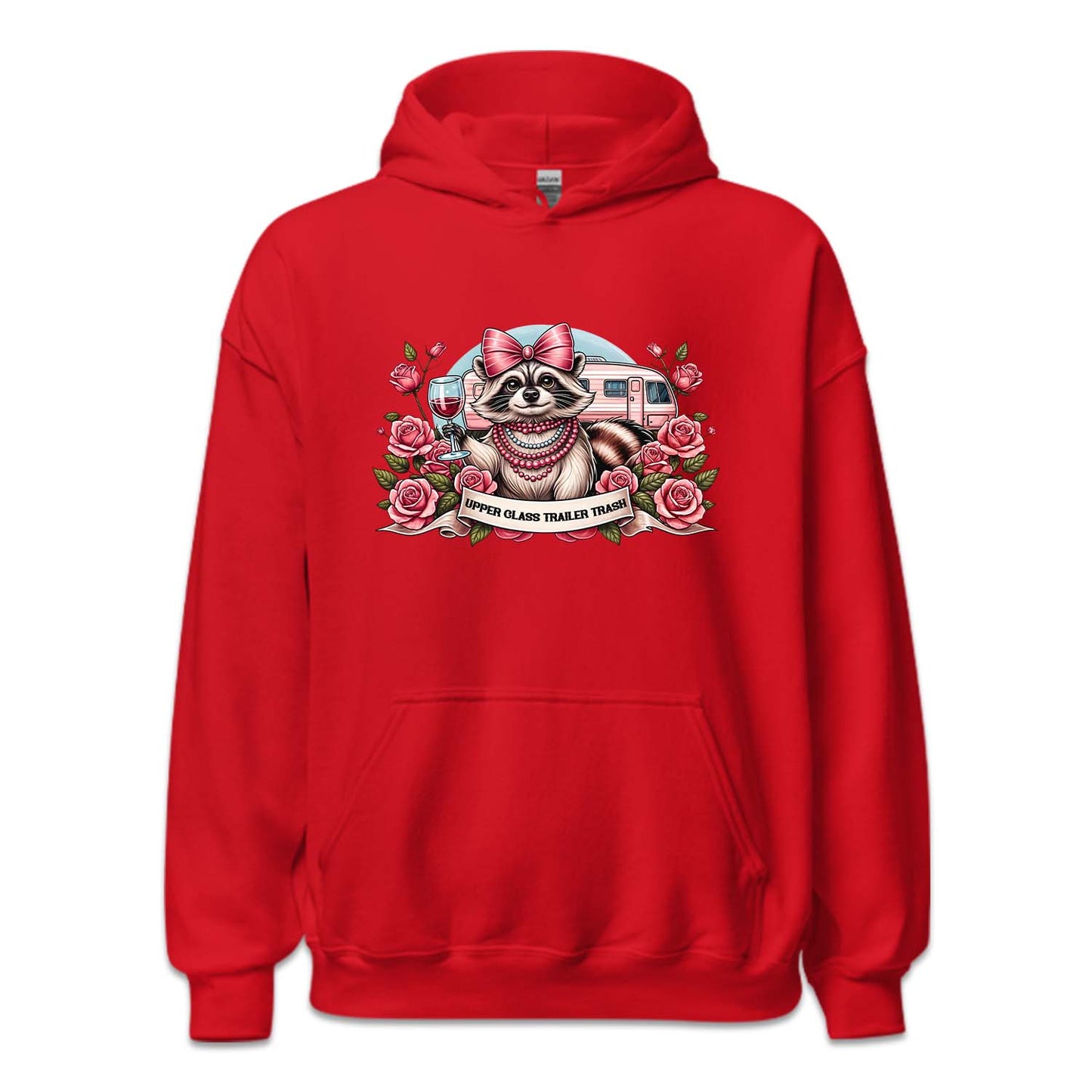 Upper Class Trailer Trash Cute Raccoon | PRODUCT CODE: UPRCLSTRSH