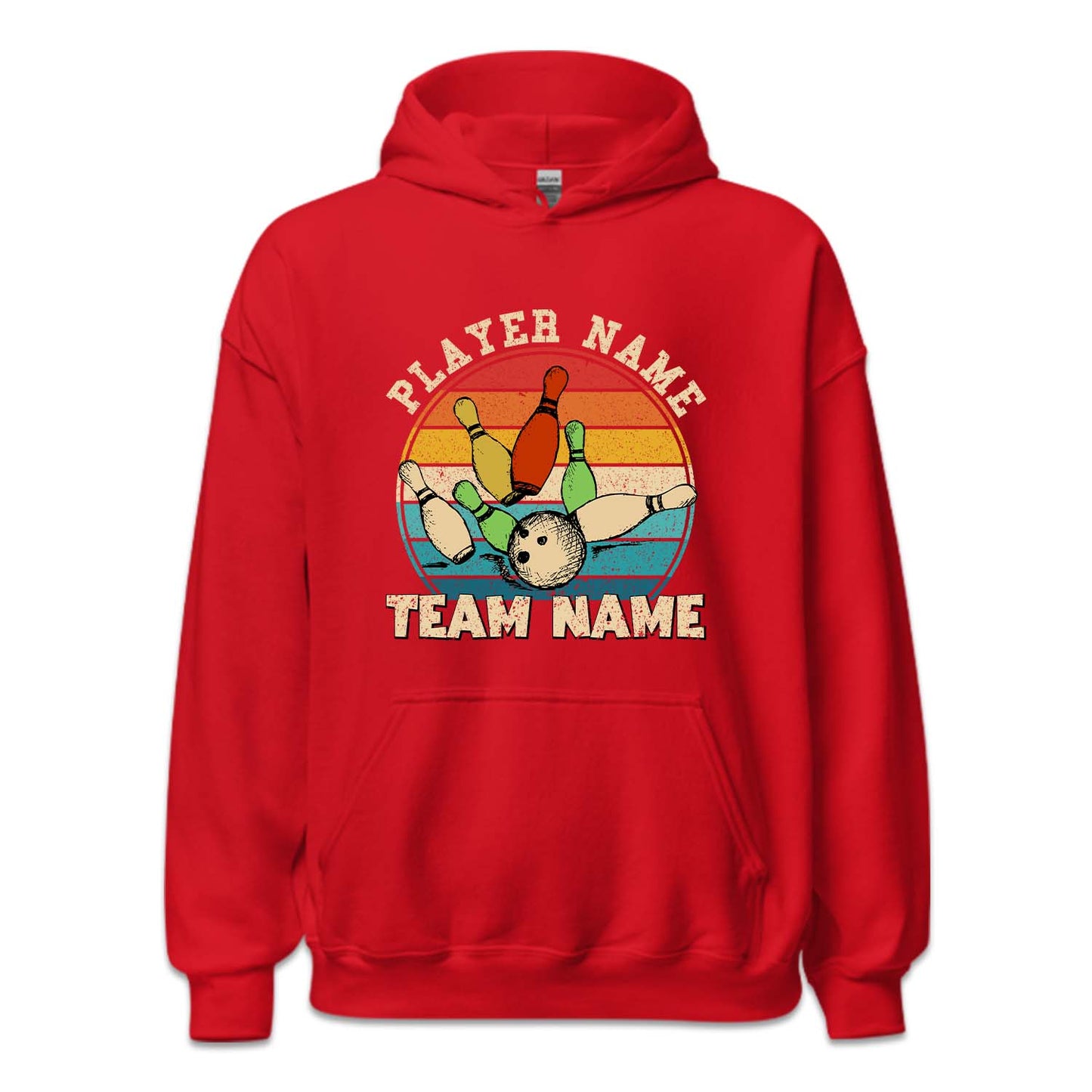 Personalized Retro Bowling Team | PRODUCT CODE: BLWGTMPL