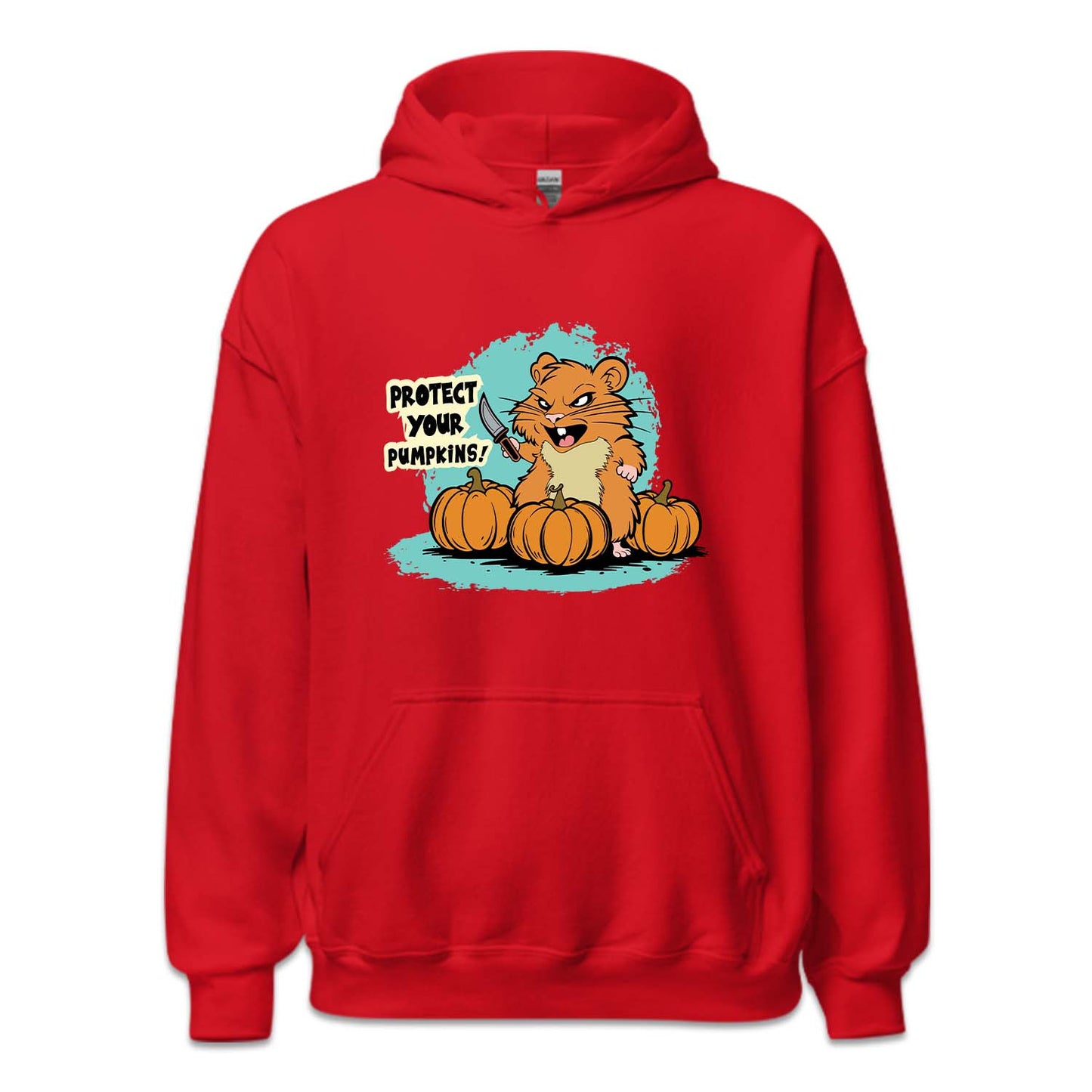 Protect Your Pumpkins Halloween Cute Hamster | PRODUCT CODE: PRTYUMHTS