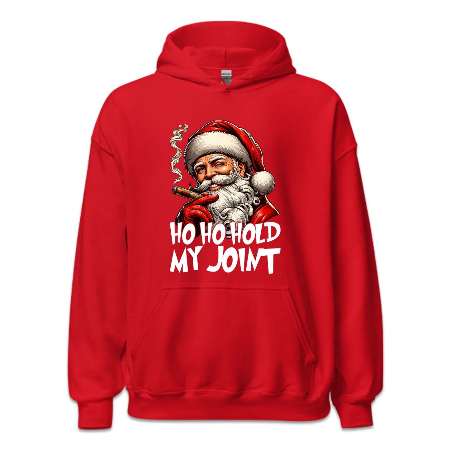 Christmas Cannabis Santa Hold My Joint Xmas | PRODUCT CODE: STNAHLDJCH