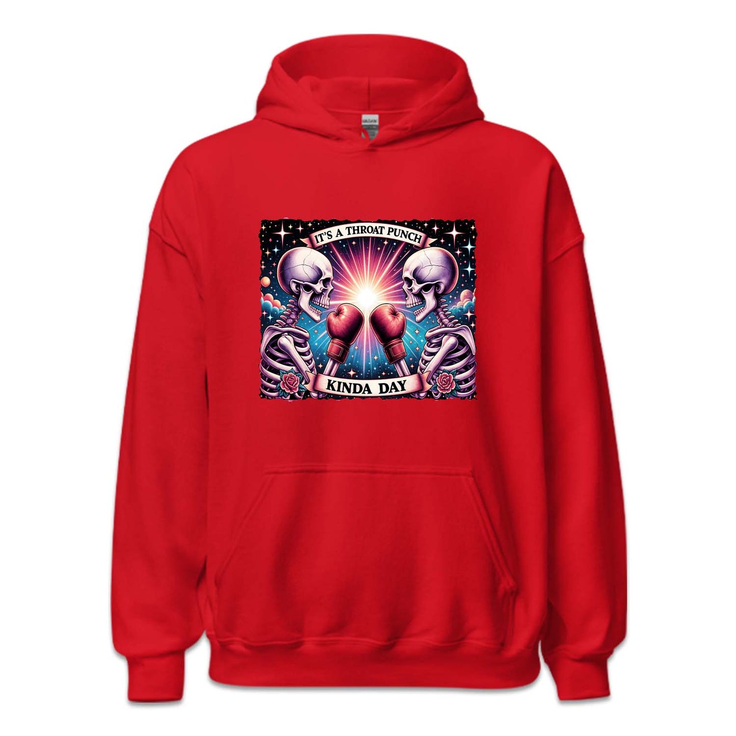 It's A Throat Punch Kinda Day Snarky Skeletons | PRODUCT CODE: ITHRAPNCKN