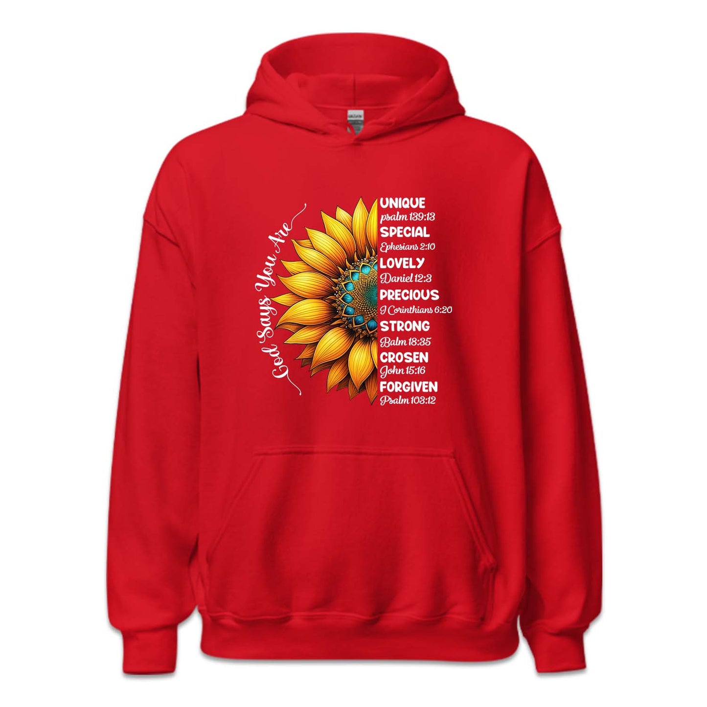 God Says You Are Christian Bible Verse | PRODUCT CODE: GDSYNGWSTF