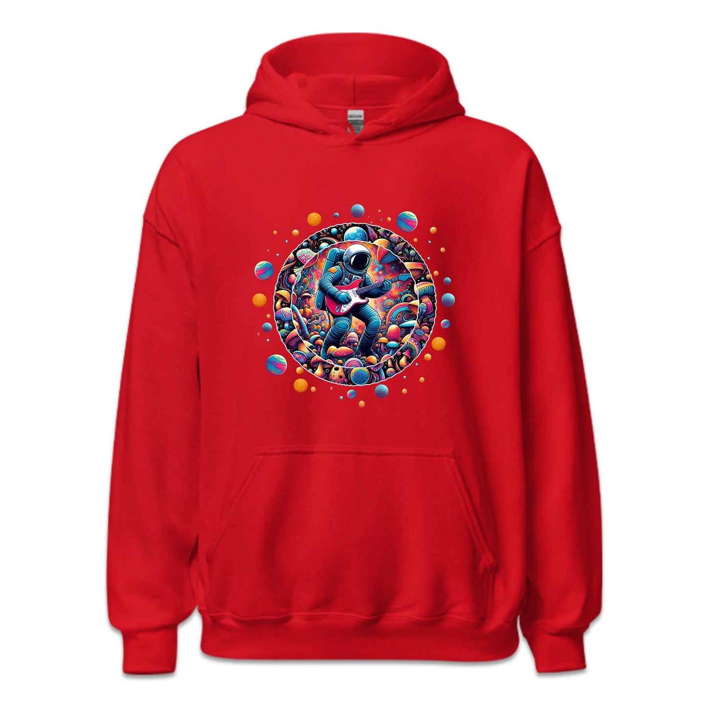 Psychedelic Astronaut Playing Guitar | PRODUCT CODE: ASTRPSDYLG