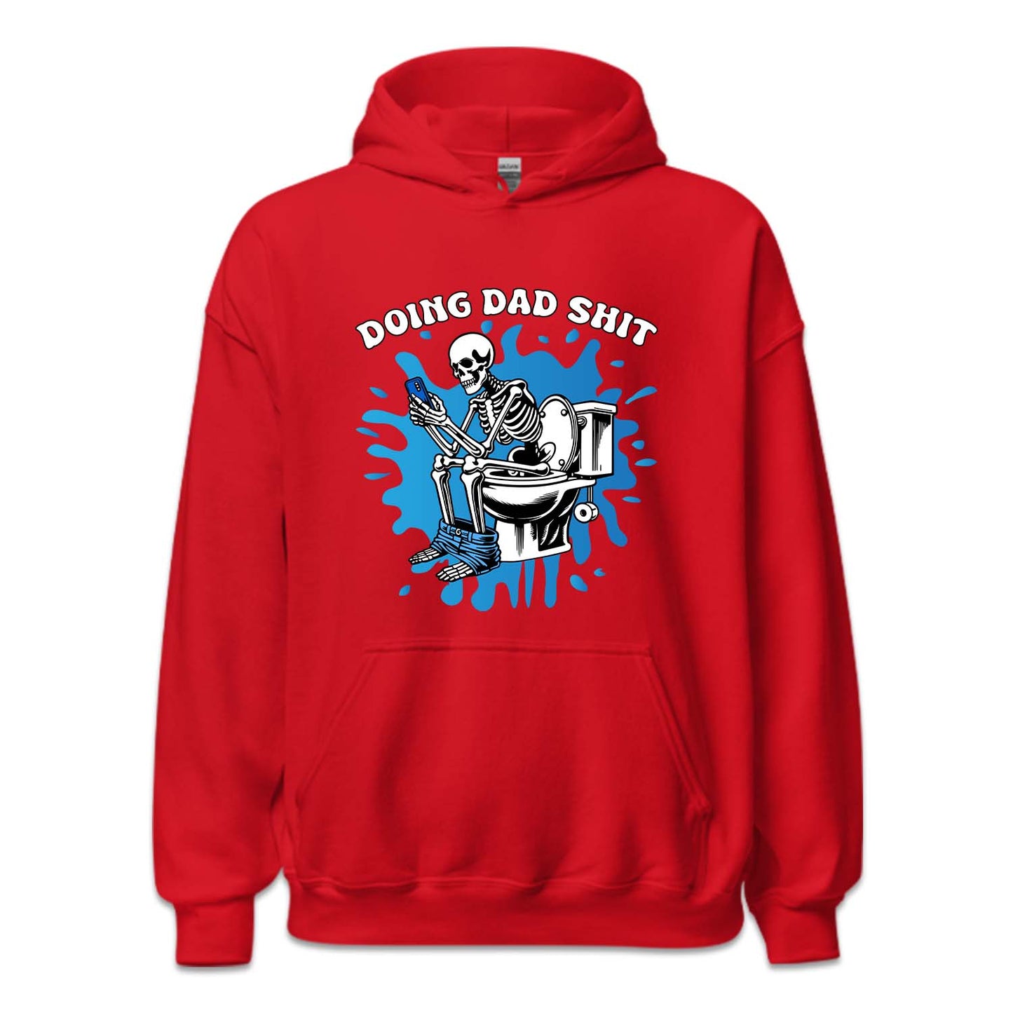 Doing Dad Shit Funny Skeleton Hilarious Toilet Humor | PRODUCT CODE: DNGADSHFA