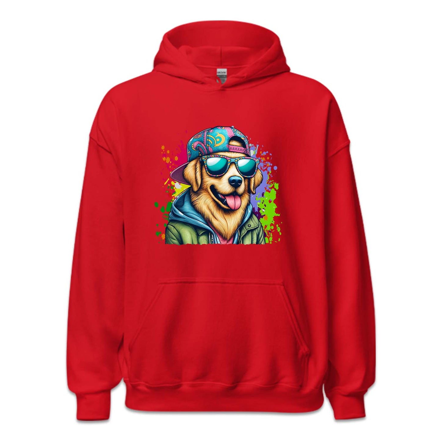 Golden Retriever Dog with Sunglasses | PRODUCT CODE: GLODRVTKNP