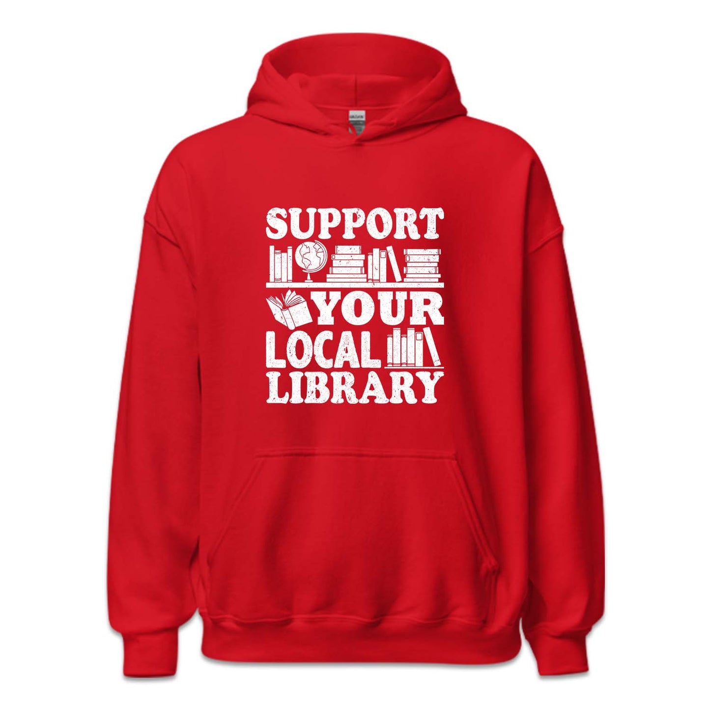 Support Your Local Library Reading Enthusiast | PRODUCT CODE: SPRUTLCOB