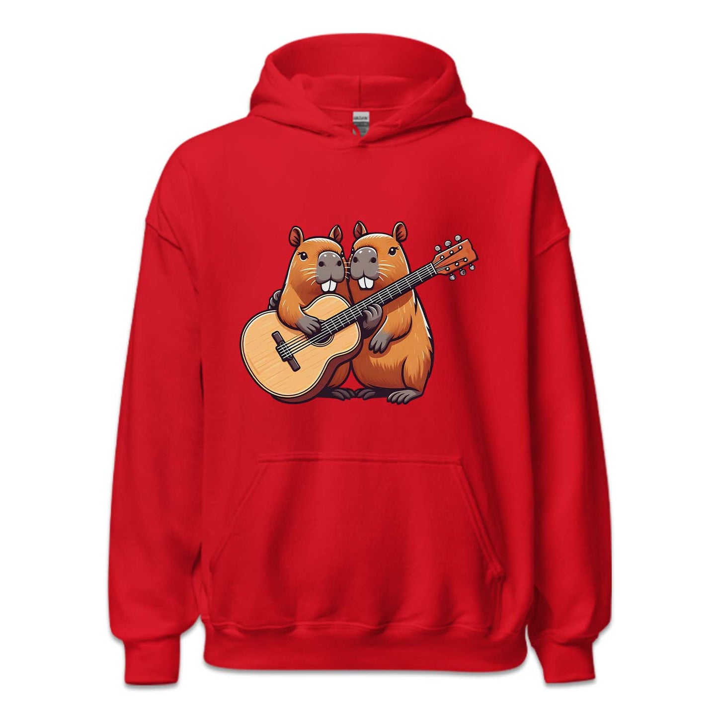 Capybara Playing Guitar Musical Capybara | PRODUCT CODE: GUTRPLYCPBR