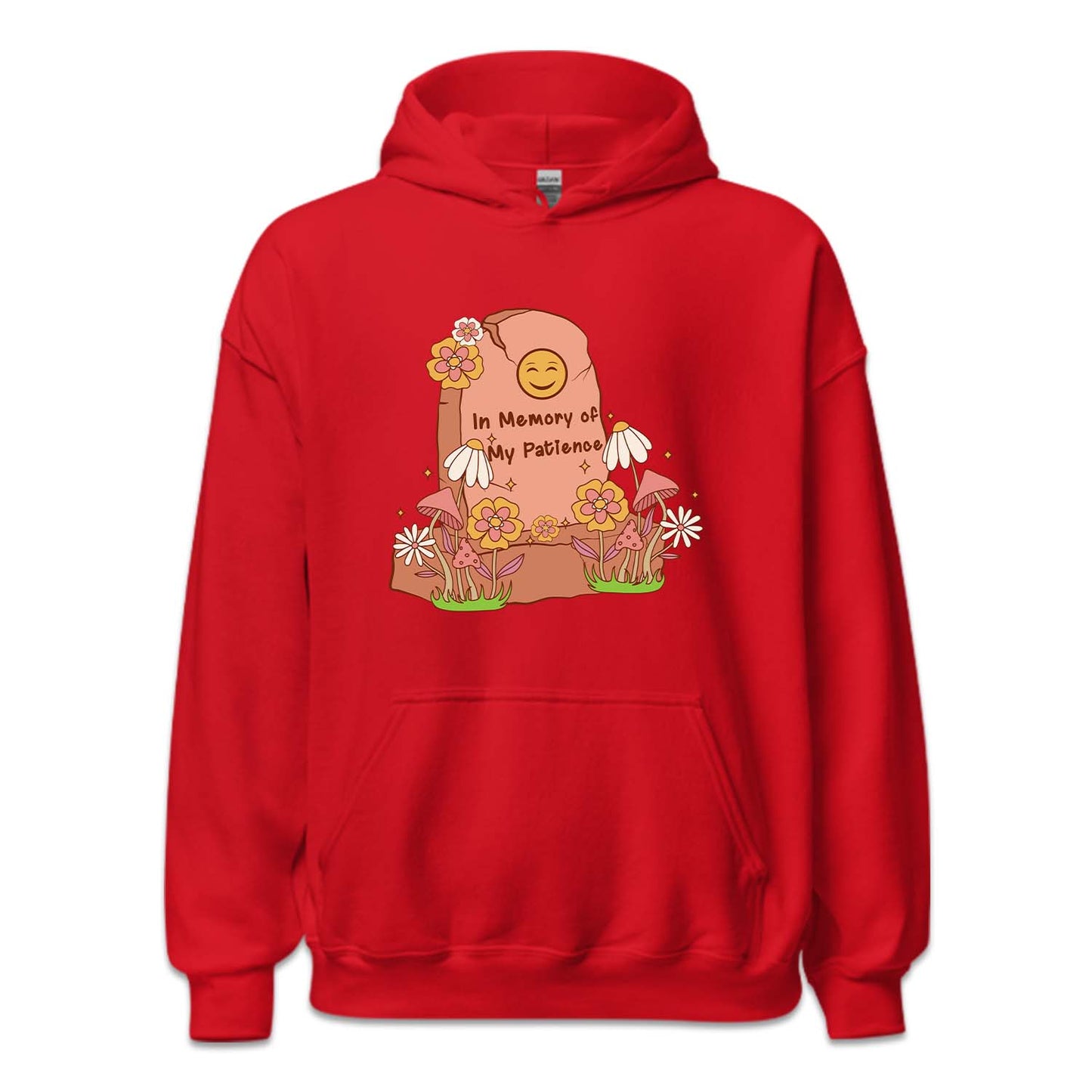 In Memory Of My Patience Floral Gravestone | PRODUCT CODE: MROYFPTNC