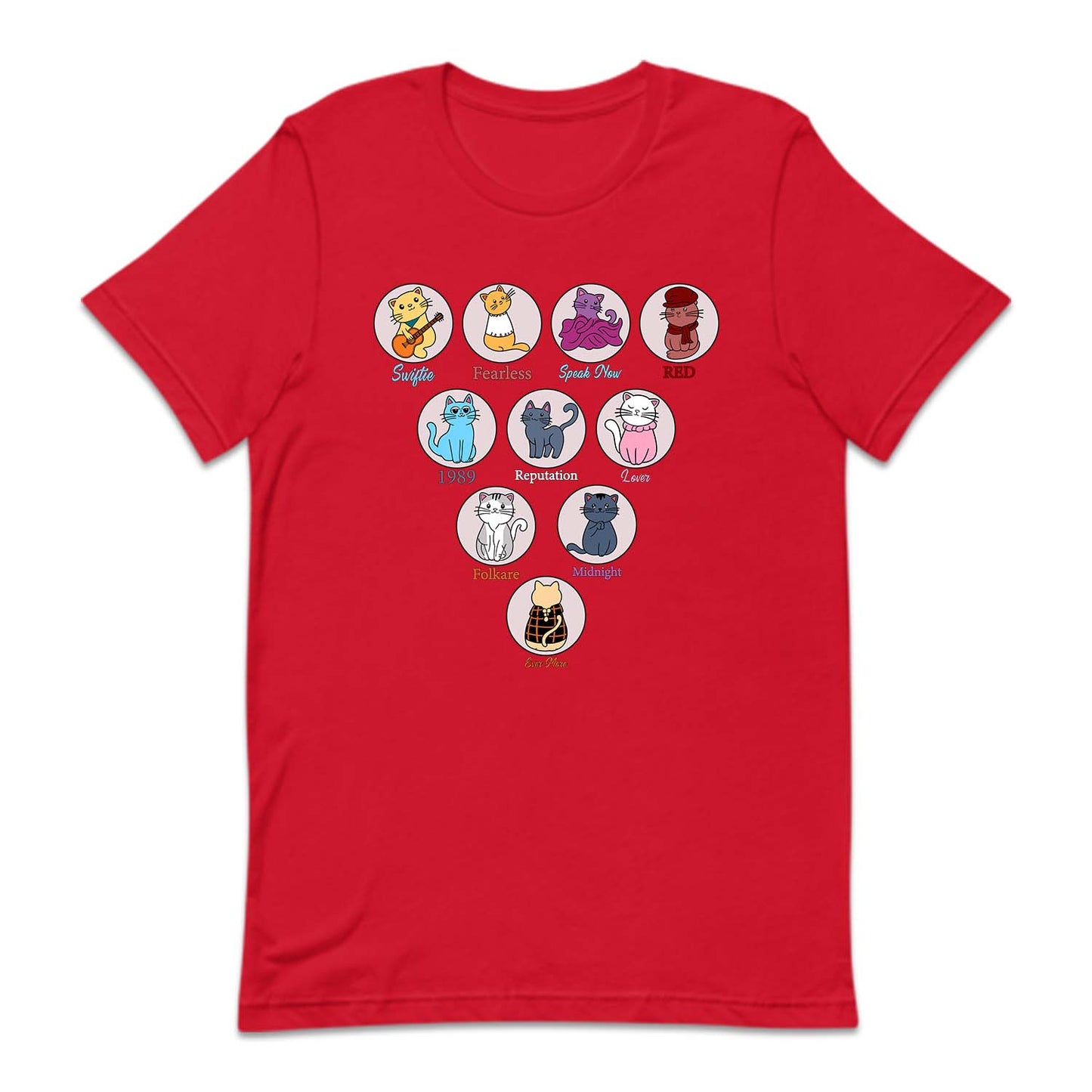 Adorable Swiftie Cat Collection Retro Swiftie Merchandise | PRODUCT CODE: ADTYLSFTCL