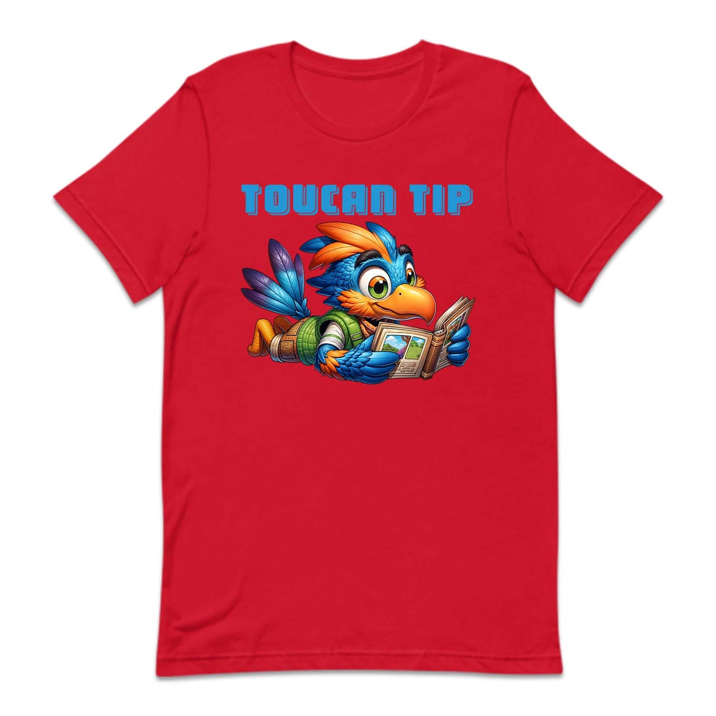 Toucan Tip Reading A Book Reading Bird | PRODUCT CODE: TCHPITRDBO