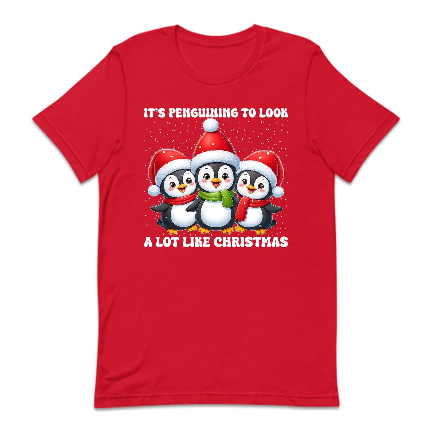 Penguin Xmas It's Penguining to Look A Lot Like Christmas | PRODUCT CODE: PNGNCHRXMS