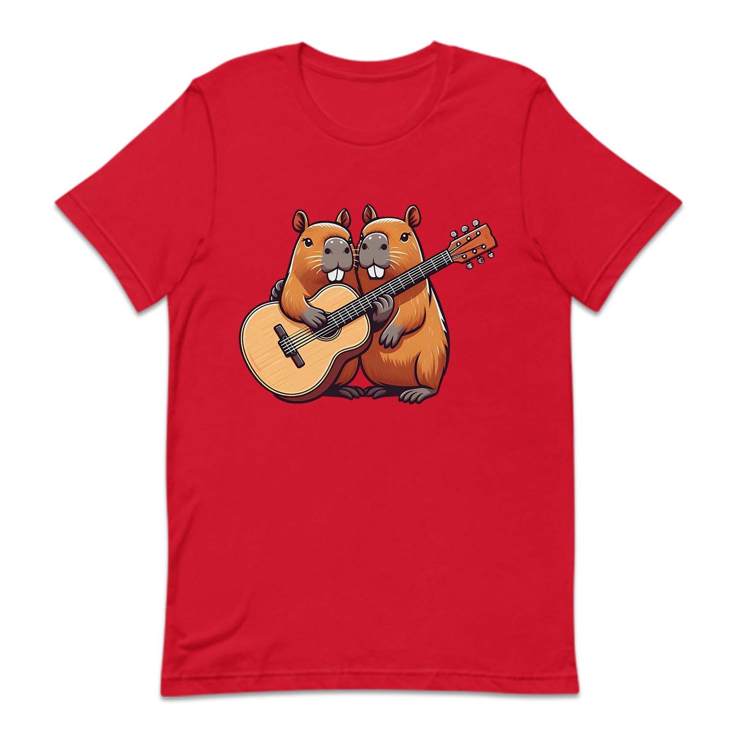 Capybara Playing Guitar Musical Capybara | PRODUCT CODE: GUTRPLYCPBR