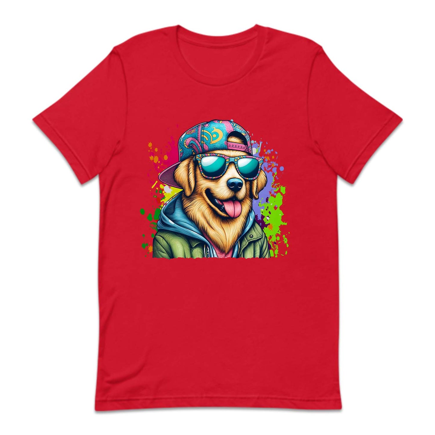 Golden Retriever Dog with Sunglasses | PRODUCT CODE: GLODRVTKNP