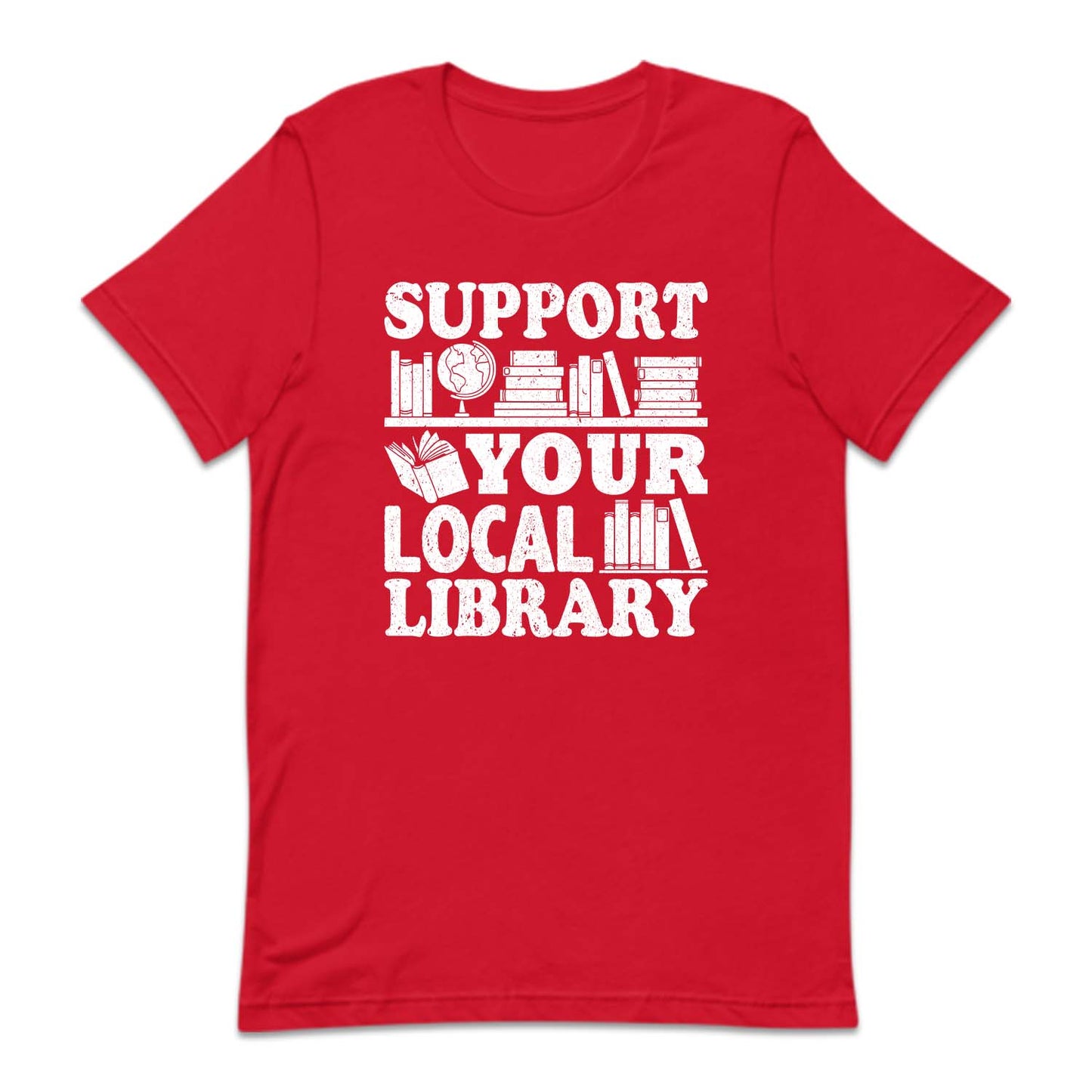 Support Your Local Library Reading Enthusiast | PRODUCT CODE: SPRUTLCOB