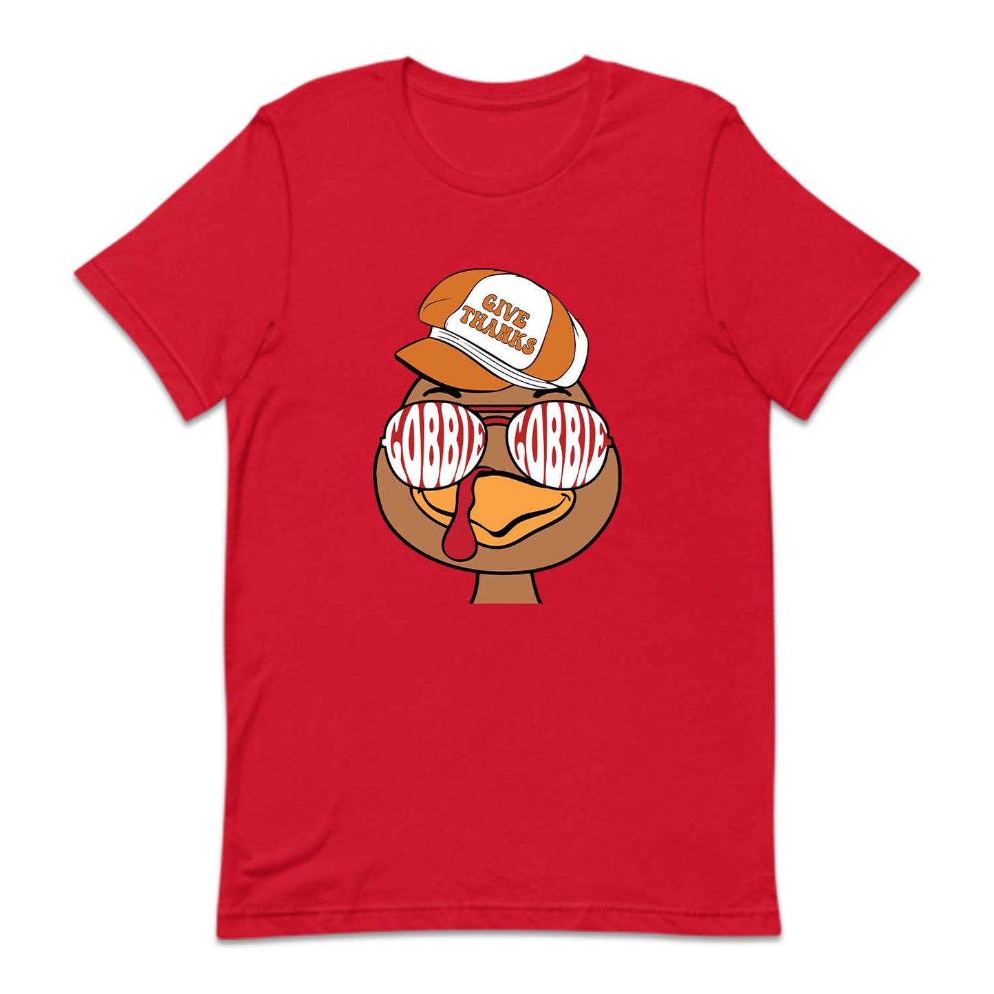 Give Thanks Gobble Gobble Thanksgiving Funny Turkey | PRODUCT CODE: GVTHNKSGBLE